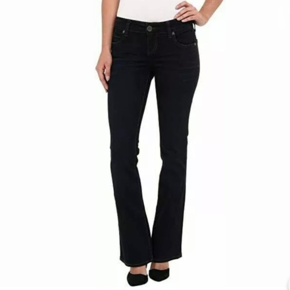 KUT From The Kloth Karen Baby Bootcut Jean Black 4 Stitch Fix stretch denim